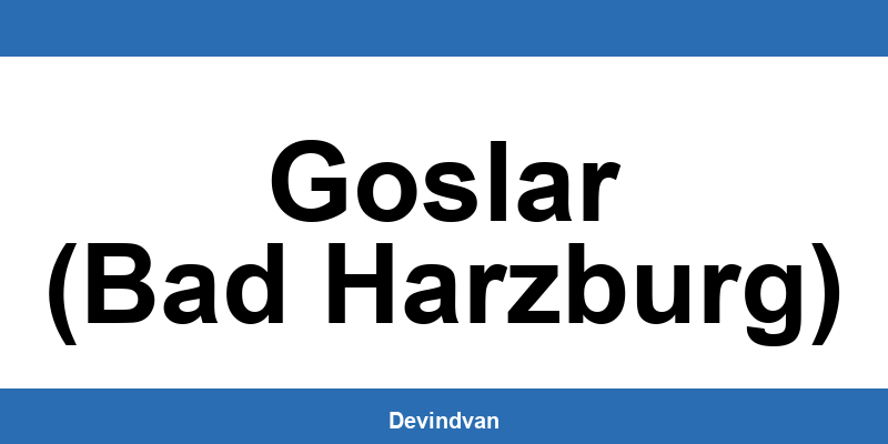 Sparda Bank Goslar (Bad Harzburg) filialen kontaktieren