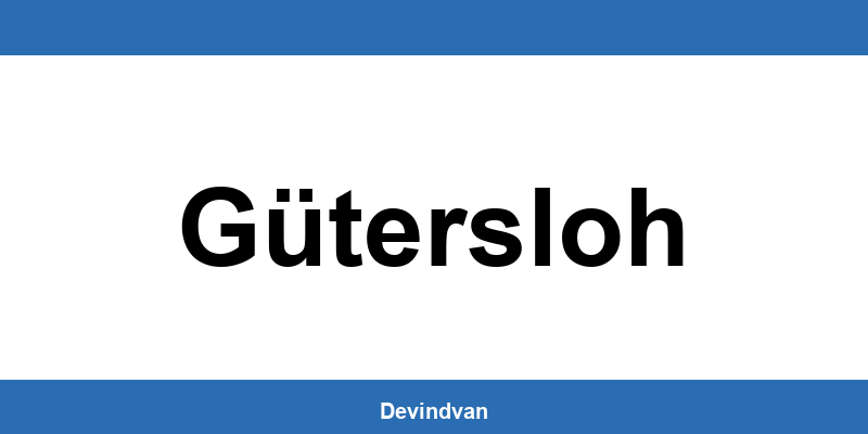 Sparda Bank Gütersloh filialen kontaktieren