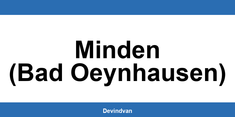 Sparda Bank Minden (Bad Oeynhausen) filialen kontaktieren